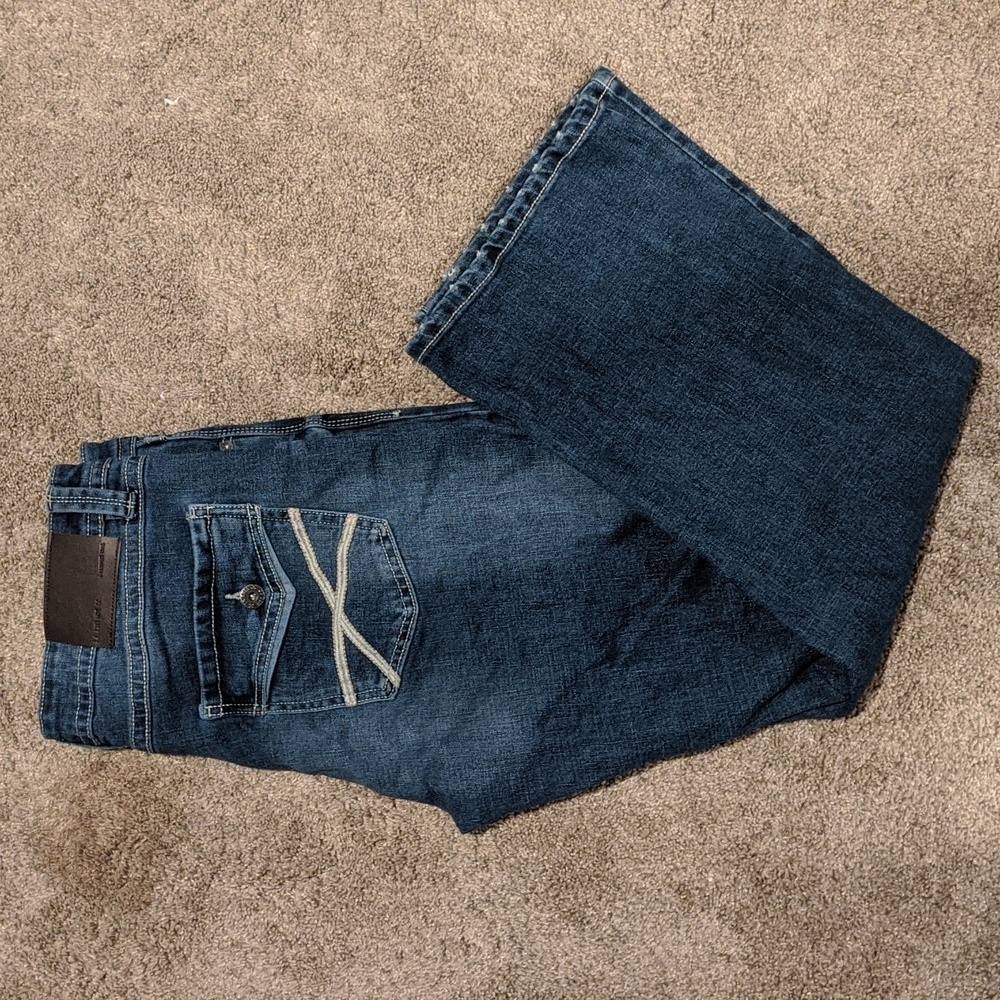 TK AXEL slim boot cut jeans, 34/32